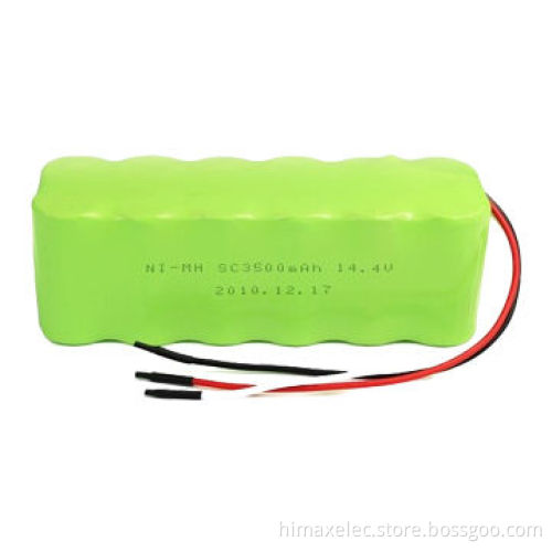 OEM Battery true capactiy rechargeable battery cell NiMH SC 14.4v 3500mah